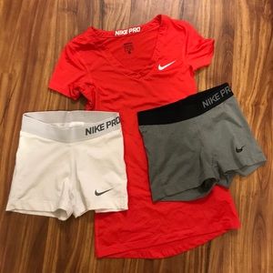 Nike pro set